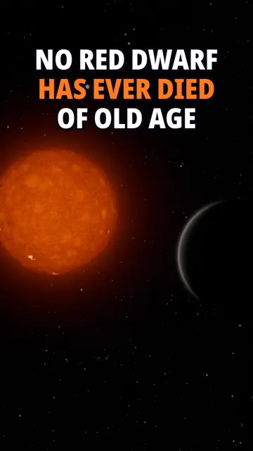 No red dwarf has ever died of old age