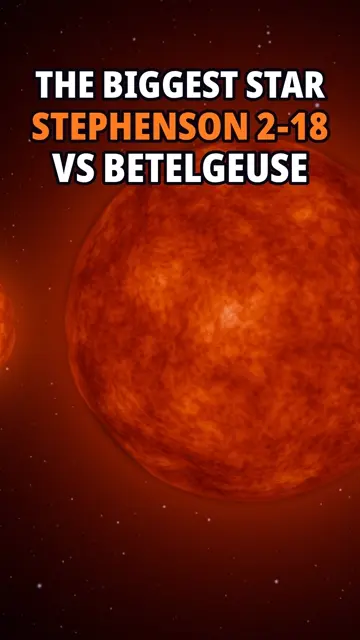 The biggest star vs Betelgeuse